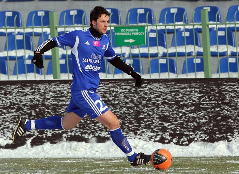 Football. Sparing. Podbeskidzie Bielsko-Biala - MFK Karvina. 11.02.2012
