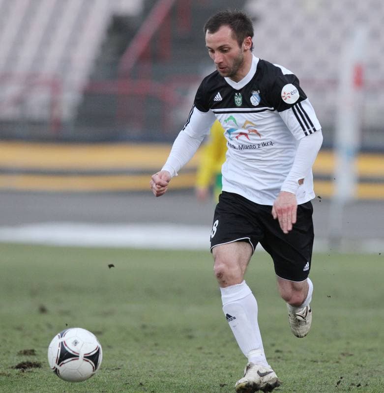 Football. II liga - grupa Zachodnia. Energetyk ROW Rybnik - Tur Turek. 12.04.2013