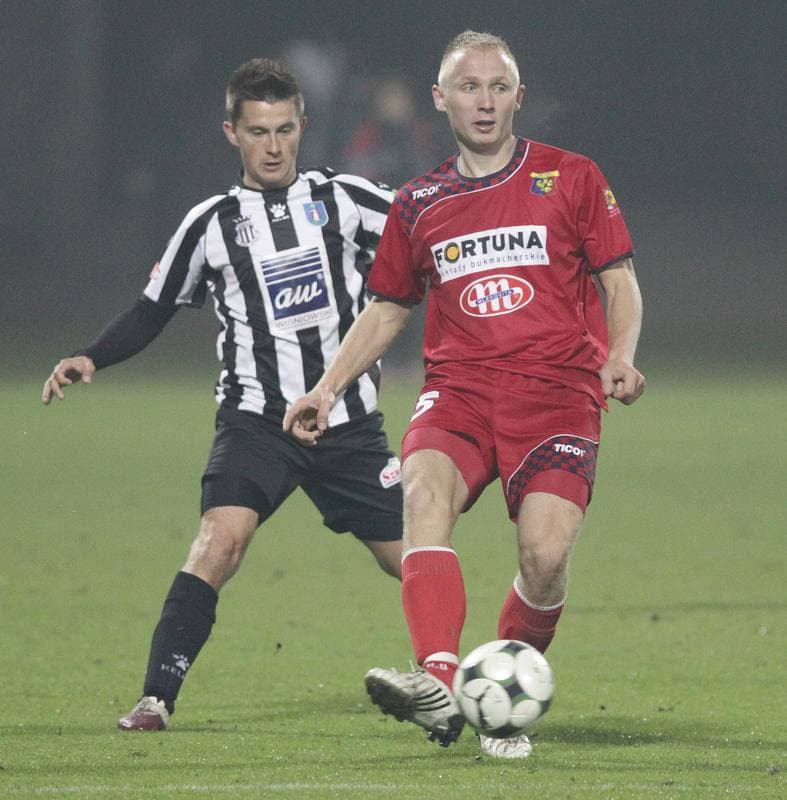 Football. I liga. Odra Wodzislaw - Sandecja Nowy Sacz. 09.10.2010