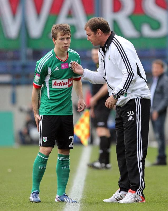 Football. T-Mobile Ekstraklasa. Wisla Krakow - Legia Warsaw. 13.04.2013