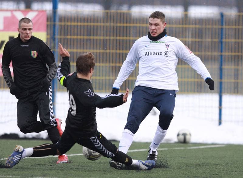 Football. Sparing. Gornik Zabrze - Korona Kielce. 02.02.2010