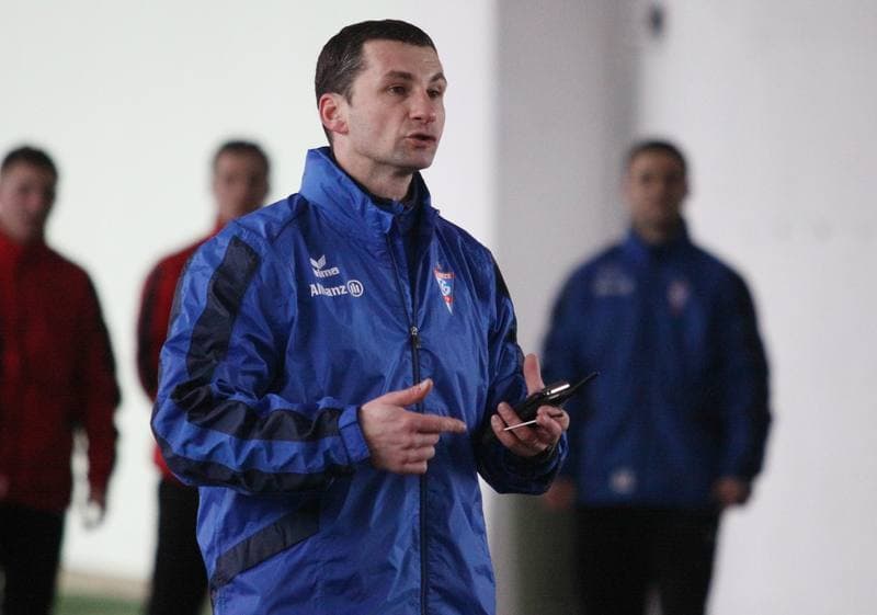 Football. Gornik Zabrze. Training. 12.07.2011