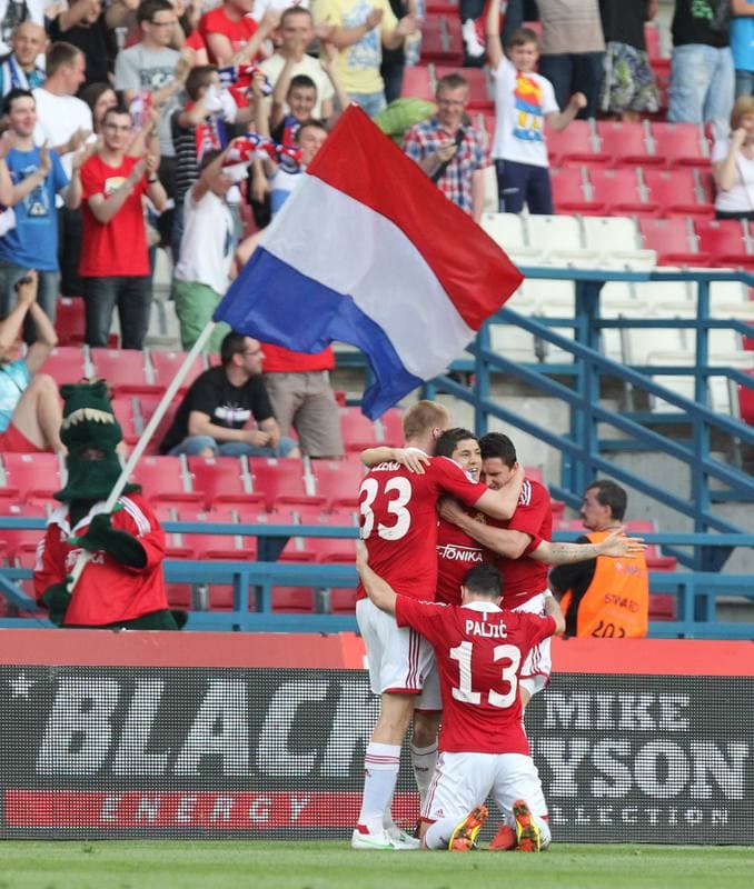 Football. T-Mobile Ekstraklasa. Wisla Krakow - Cracovia Krakow. 30.04.2012