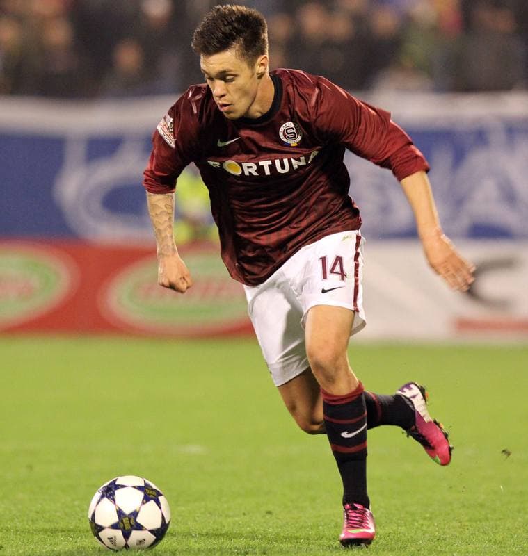 Football. Gambrinus Liga. Banik Ostrava - Sparta Prague. 20.04.2013