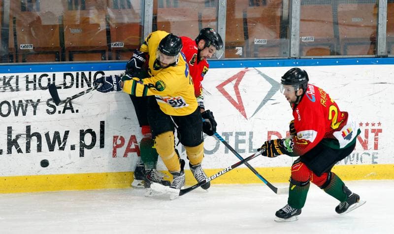 Ice Hockey. Polska Hokej Liga. HC GKS Katowice - Naprzod Janow. 05.12.2014