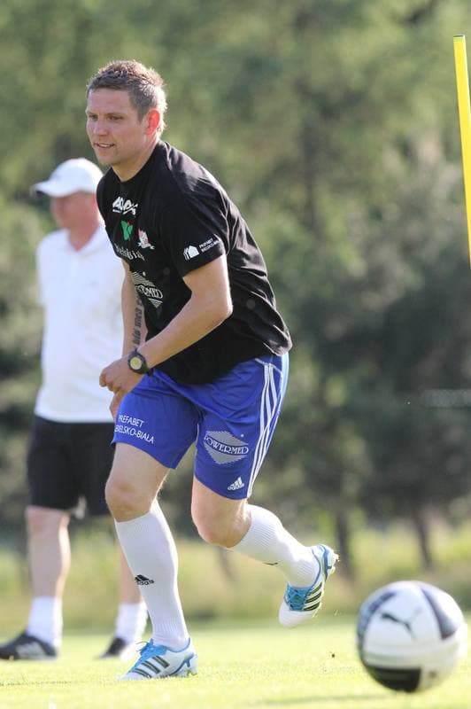 Football. Podbeskidzie Bielsko-Biala. Training. 27.06.2011