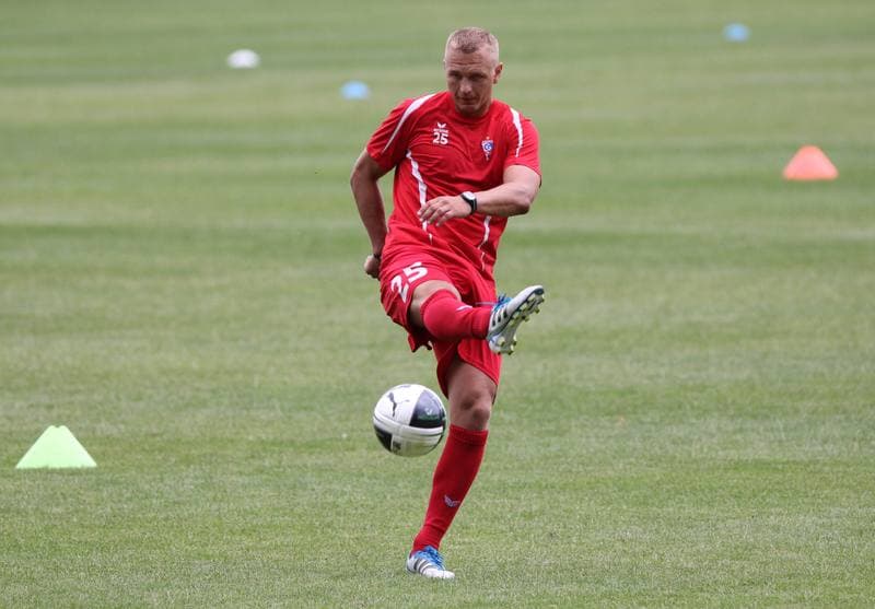 Football. Gornik Zabrze. Training. 12.07.2011