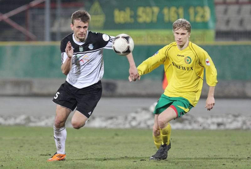 Football. II liga - grupa Zachodnia. Energetyk ROW Rybnik - Tur Turek. 12.04.2013