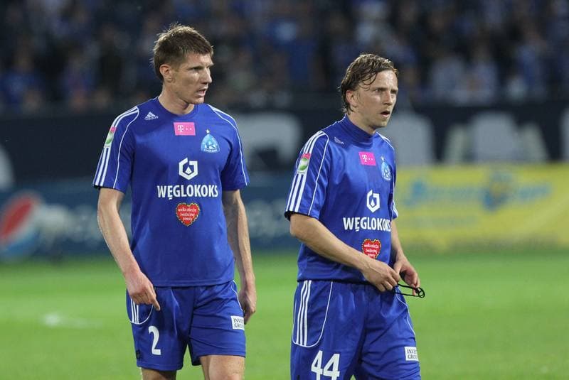 Football. Sparing. Ruch Chorzow - Piast Gliwice. 29.01.2011