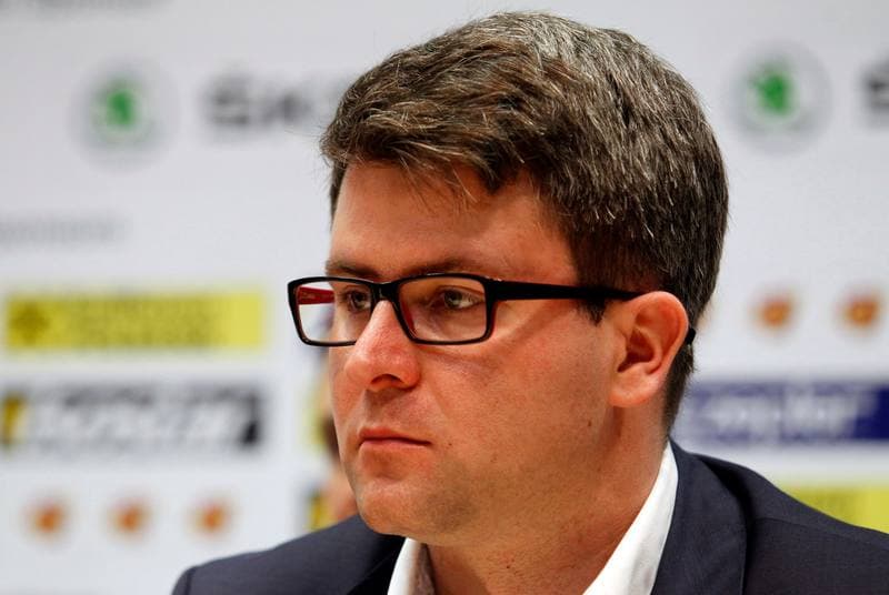 Ice Hockey. Tauron KH GKS Katowice. Press Conference. 22.04.2015