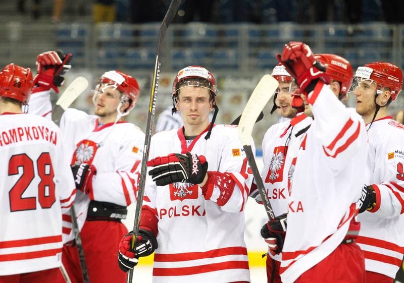 Ice Hockey. IIHF World Championship Division 1A. Poland - Kazakhstan. 23.04.2015