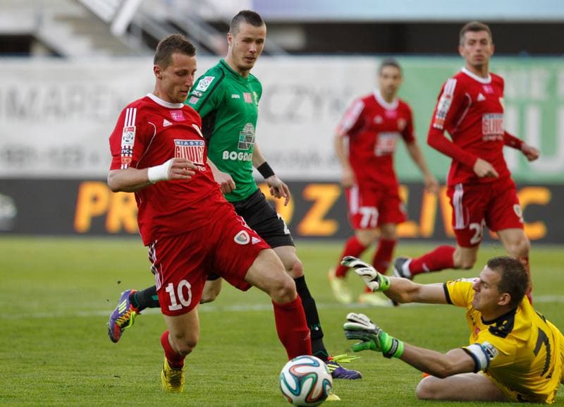 Football. PKO BP Ekstraklasa. Piast Gliwice - Gornik Leczna. 29.08.2015