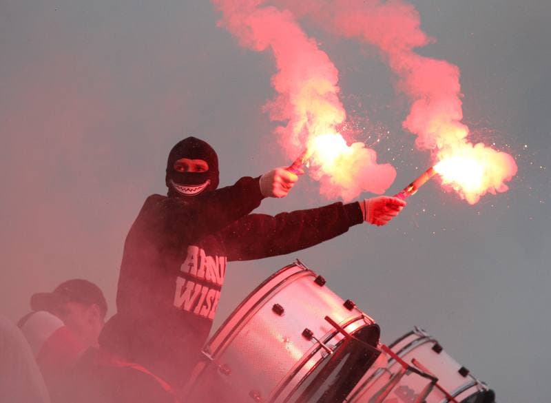 Football. T-Mobile Ekstraklasa. Wisla Krakow - Ruch Chorzow. 24.05.2013