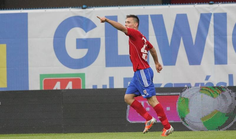Football. T-Mobile Ekstraklasa. Piast Gliwice - Slask Wroclaw. 12.05.2013