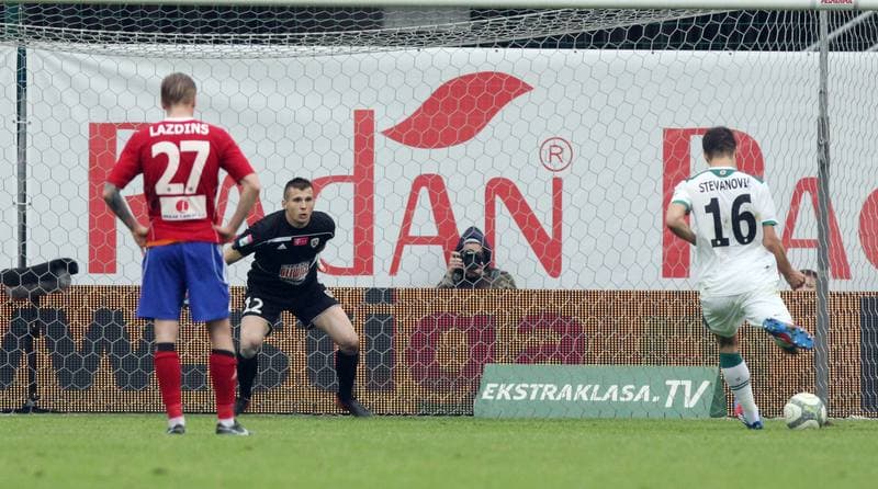 Football. T-Mobile Ekstraklasa. Piast Gliwice - Slask Wroclaw. 12.05.2013
