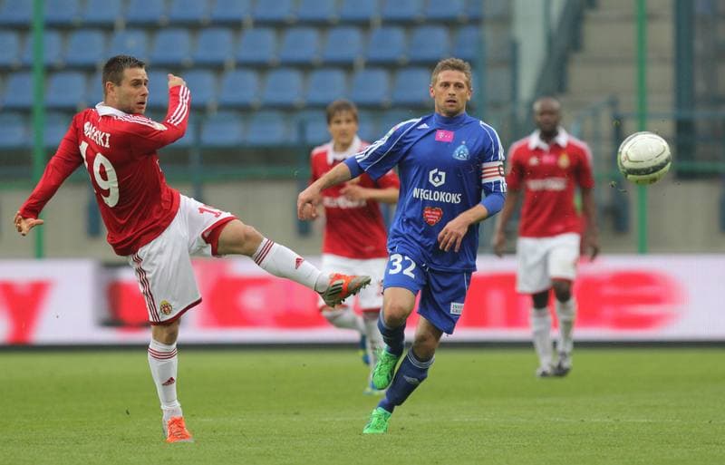 Football. T-Mobile Ekstraklasa. Wisla Krakow - Ruch Chorzow. 24.05.2013