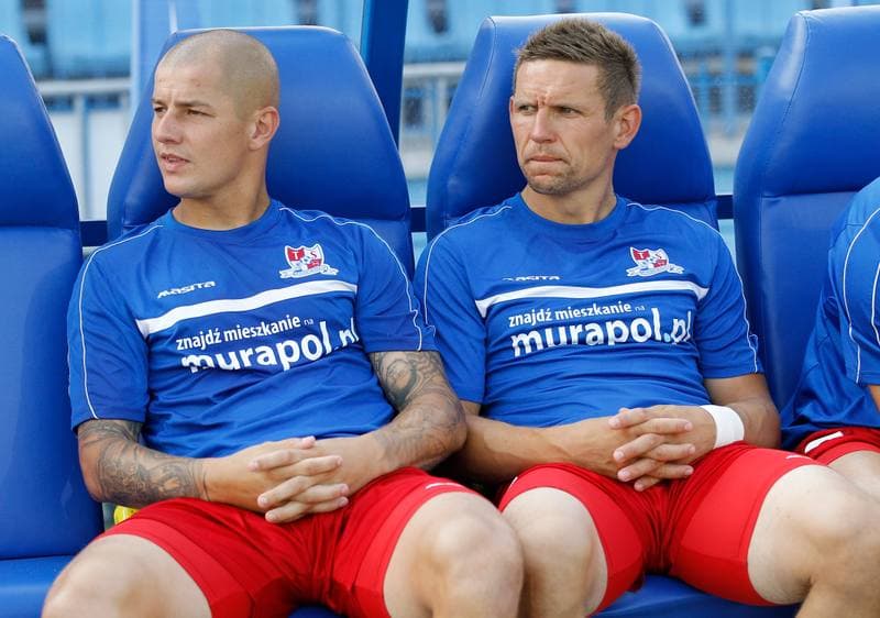 Football. T-Mobile Ekstraklasa. Ruch Chorzow - Podbeskidzie Bielsko Biala. 08.12.2014