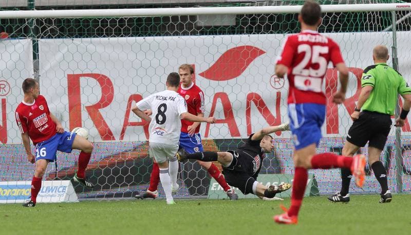 Football. Polish Cup. Piast Gliwice - GKS Belchatow. 29.10.2014