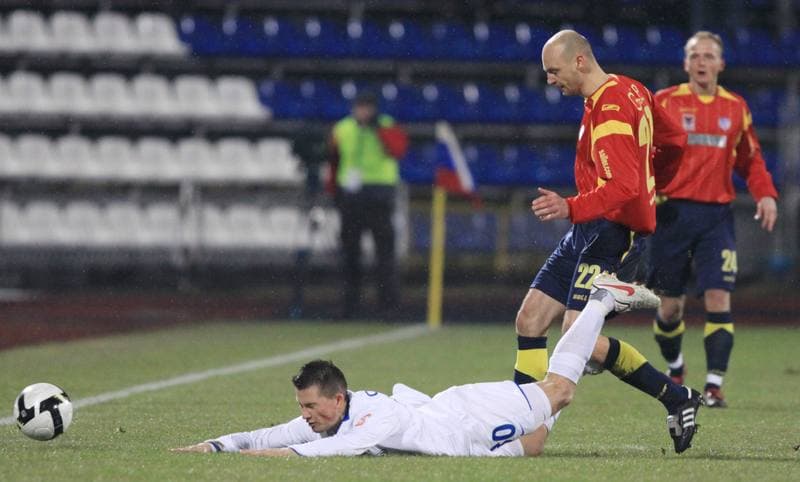 Football. I liga. Gornik Zabrze - GKP Gorzow. 14.03.2010