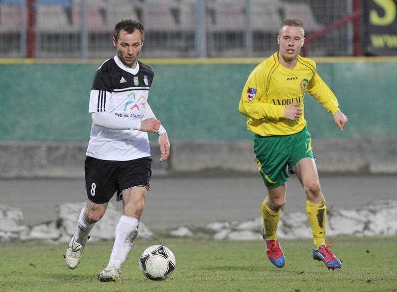 Football. II liga - grupa Zachodnia. Energetyk ROW Rybnik - Tur Turek. 12.04.2013
