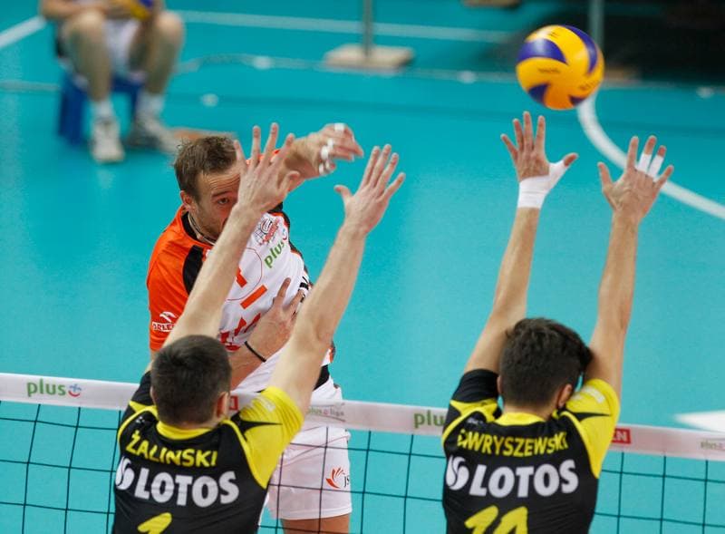 Volleyball. CEV Champions League. Jastrzebski Wegiel - Asseco Resovia Rzeszow. 05.02.2014
