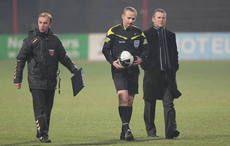Football. Ekstraklasa. Polonia Bytom - Wisla Krakow. 27.03.2010