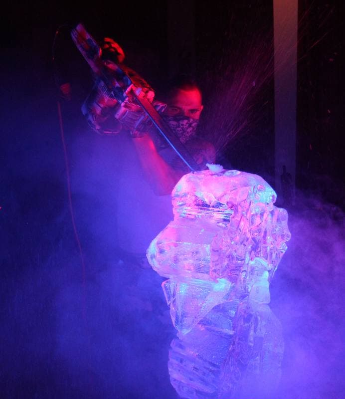Ice Sculpture Show. Katowice. 12.09.2013