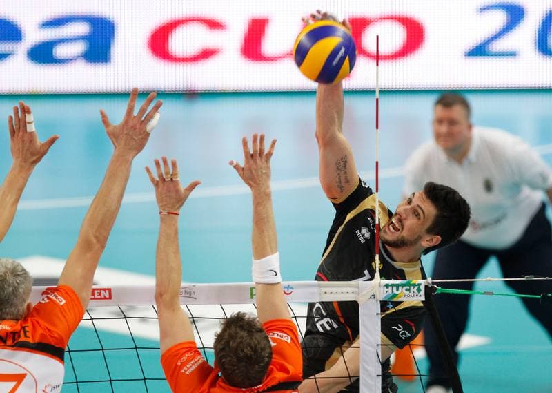 Volleyball. PlusLiga. Jastrzebski Wegiel - Skra Belchatow. 29.01.2014