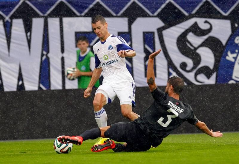Football. UEFA Europa League. Ruch Chorzow - Esbjerg FB. 31.07.2014