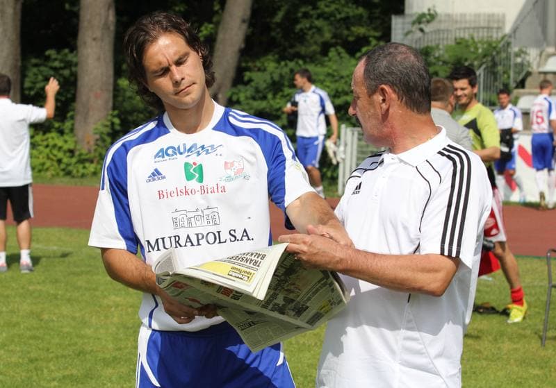 Football. Wisla Sparing. Podbeskidzie Bielsko-Biala - MFK Dolny Kubin. 16.07.2011