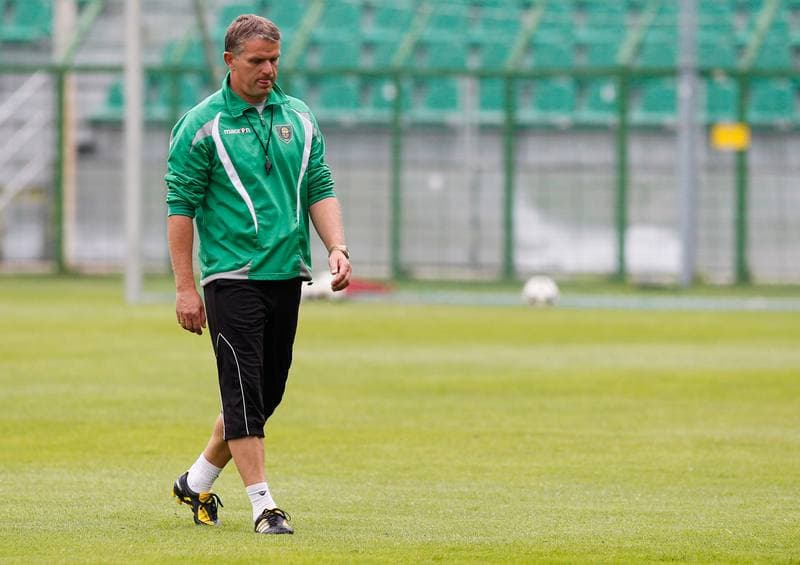 Football. GKS Katowice. Training. 15.01.2015