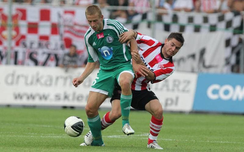 Football. T-Mobile Ekstraklasa. Cracovia Krakow - Legia Warsaw. 07.08.2011