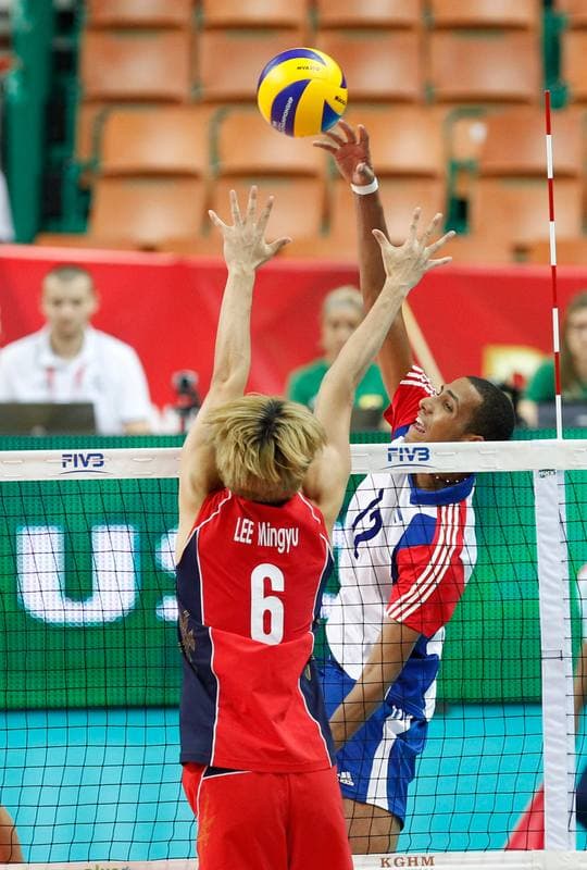 Volleyball. FIVB Men's World Championship. Korea - Cuba. 05.09.2014