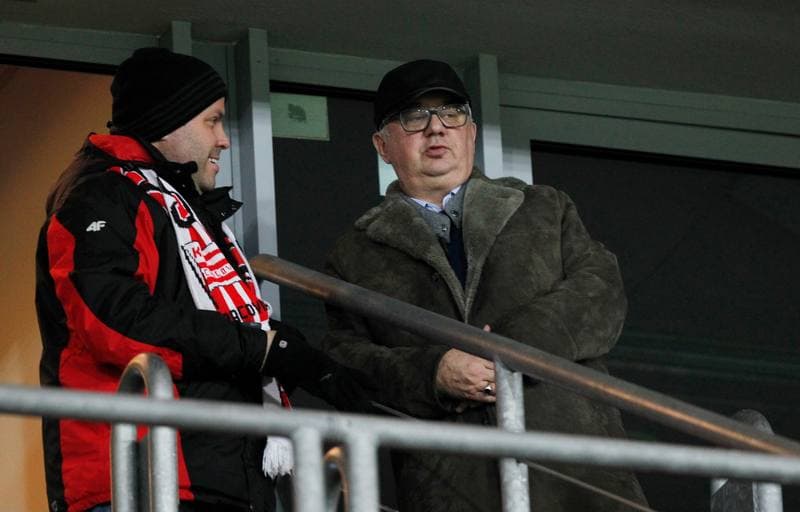 Football. T-Mobile Ekstraklasa. Cracovia Krakow - Zaglebie Lubin. 09.12.2013