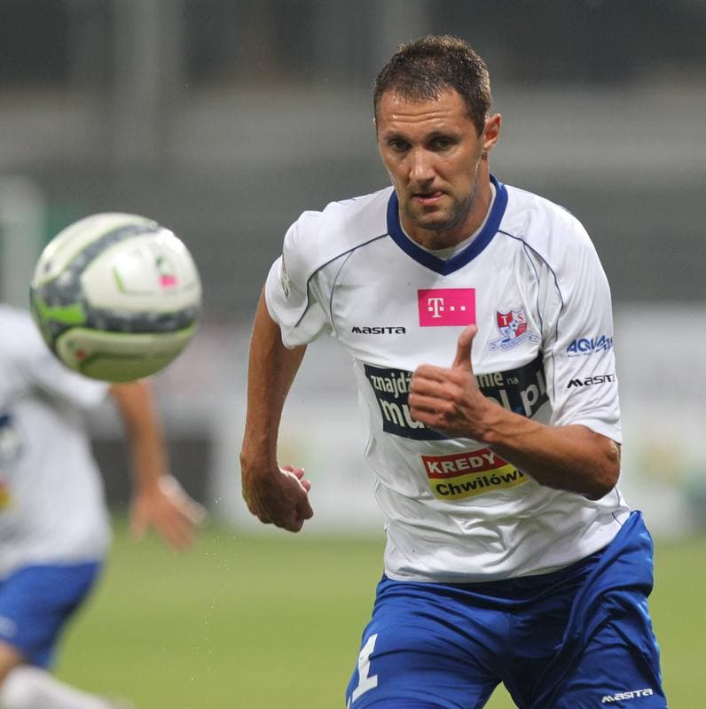 Football. T-mobile Ekstraklasa. Podbeskidzie Bielsko-Biala - Zaglebie Lubin. 09.08.2013
