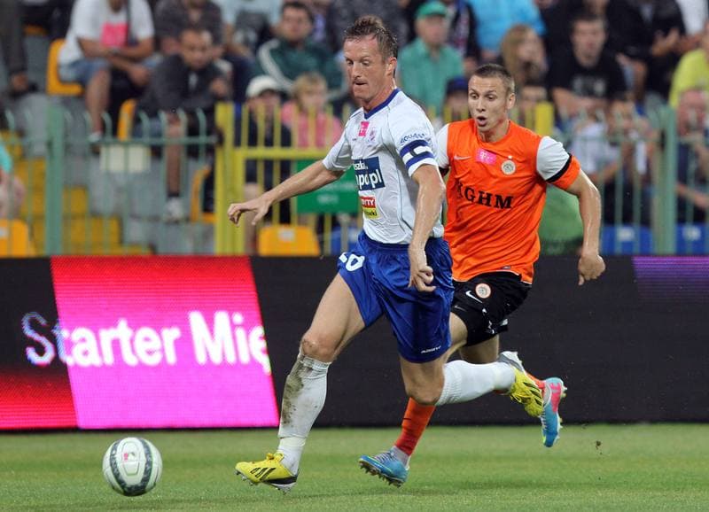 Football. T-mobile Ekstraklasa. Podbeskidzie Bielsko-Biala - Zaglebie Lubin. 09.08.2013