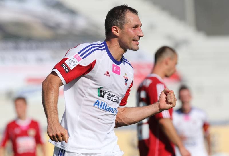 Football. T-mobile Ekstraklasa. Gornik Zabrze - Piast Gliwice. 04.08.2013