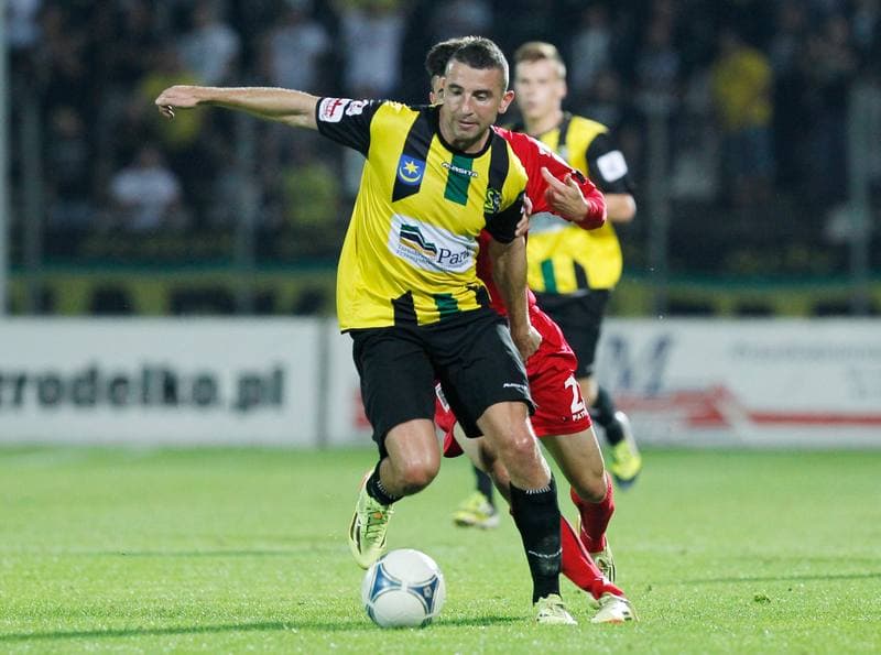 Football. II Liga. Zaglebie Sosnowiec - Siarka Tarnobrzeg. 19.09.2014