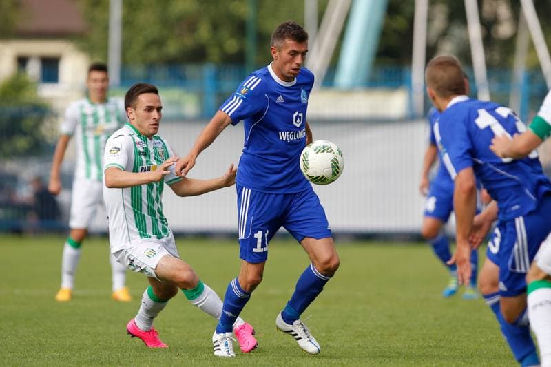 Football. Sparing. Ruch Chorzow - Karpaty Lwow. 09.07.2016