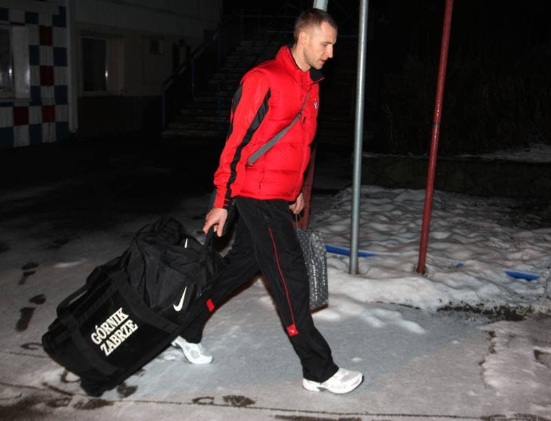 Football. Gornik Zabrze. Departure. 24.01.2012