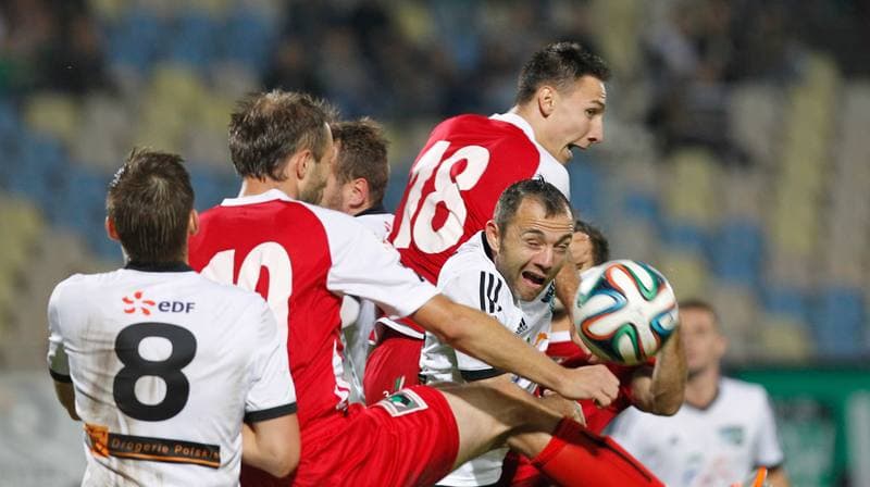Football. II Liga. Energetyk ROW Rybnik - Zaglebie Sosnowiec. 30.09.2014