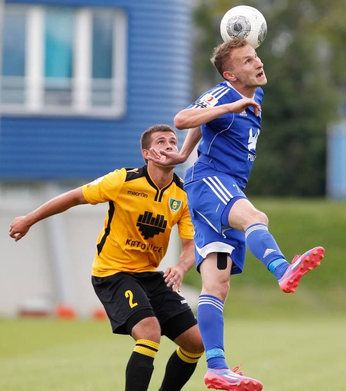 Football. I Liga. Wisla Plock - GKS Katowice. 30.08.2014