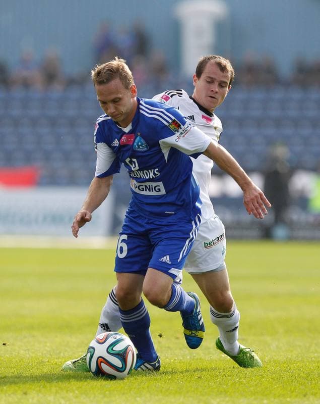 Football. T-Mobile Ekstraklasa. Ruch Chorzow - GKS Belchatow. 21.09.2014