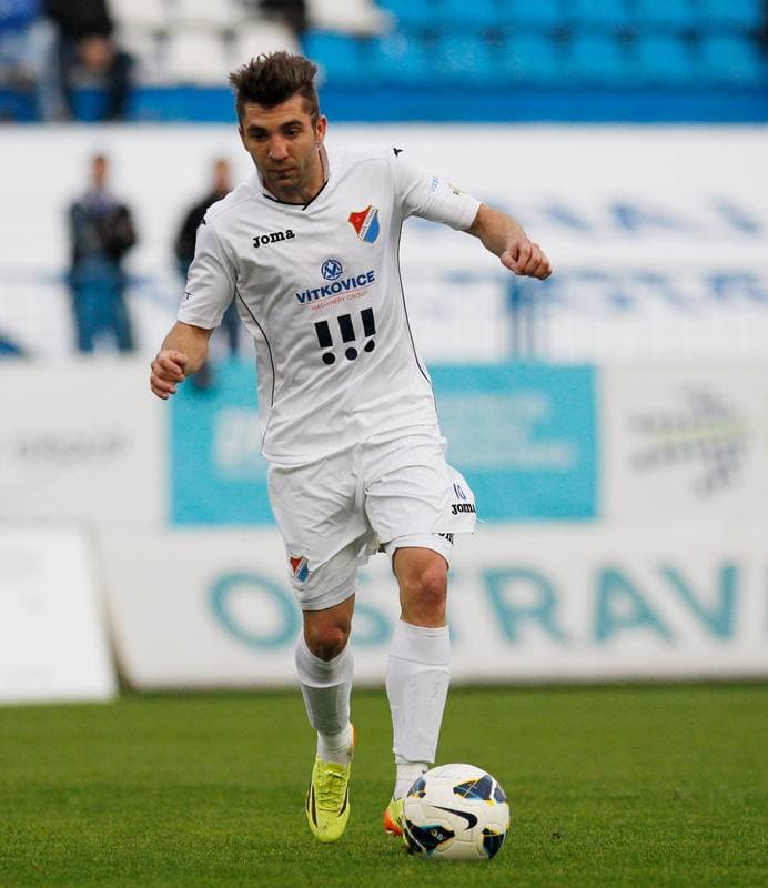 Football. FACR Cup. Banik Ostrava - 1. FC Slovacko. 08.10.2014
