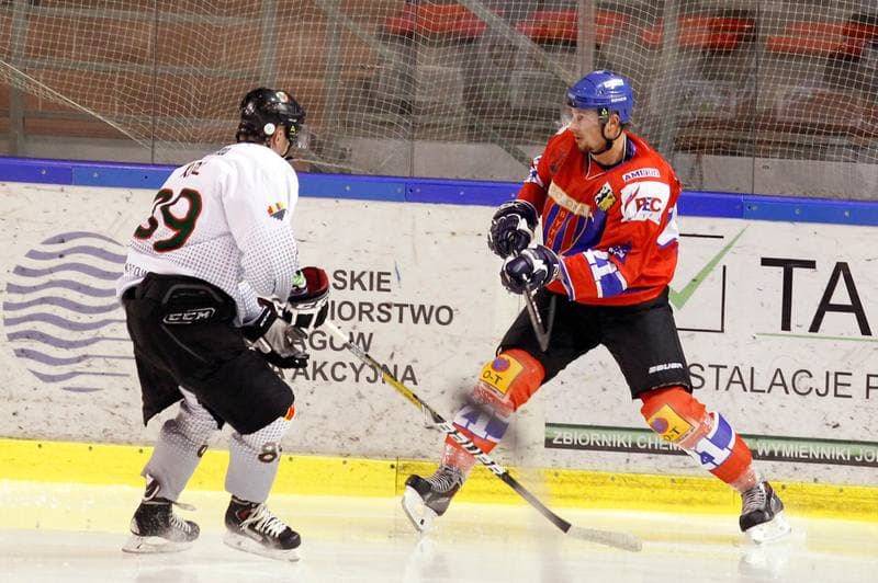 Ice Hockey. Polska Hokej Liga. Naprzod Janow - Polonia Bytom. 09.10.2014