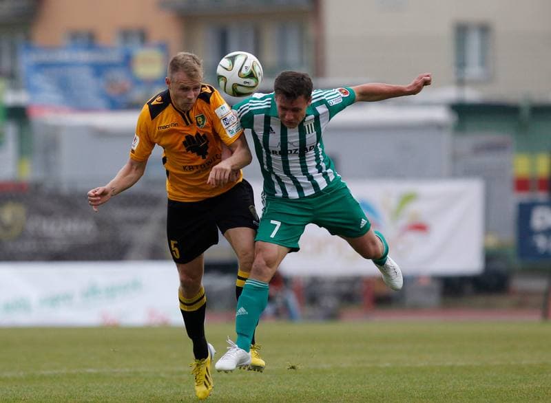 Football. I Liga. Olimpia Grudziadz - GKS Katowice. 11.10.2014