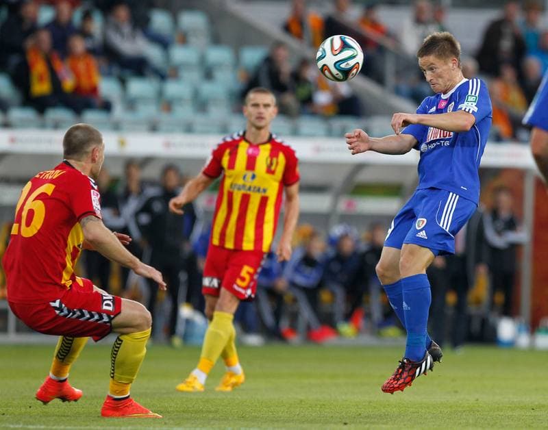 Football. T-Mobile Ekstraklasa. Korona Kielce - Piast Gliwice. 26.08.2013