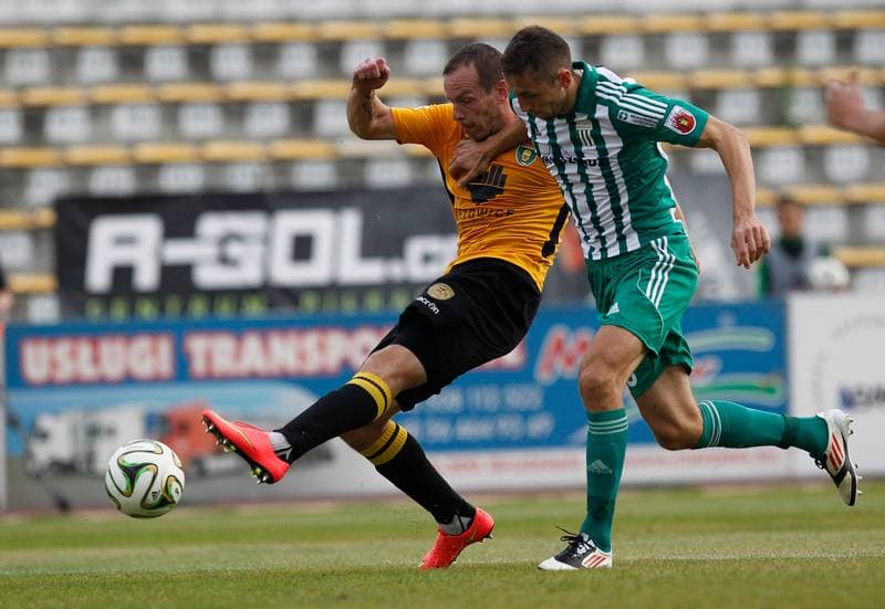 Football. I Liga. Olimpia Grudziadz - GKS Katowice. 11.10.2014
