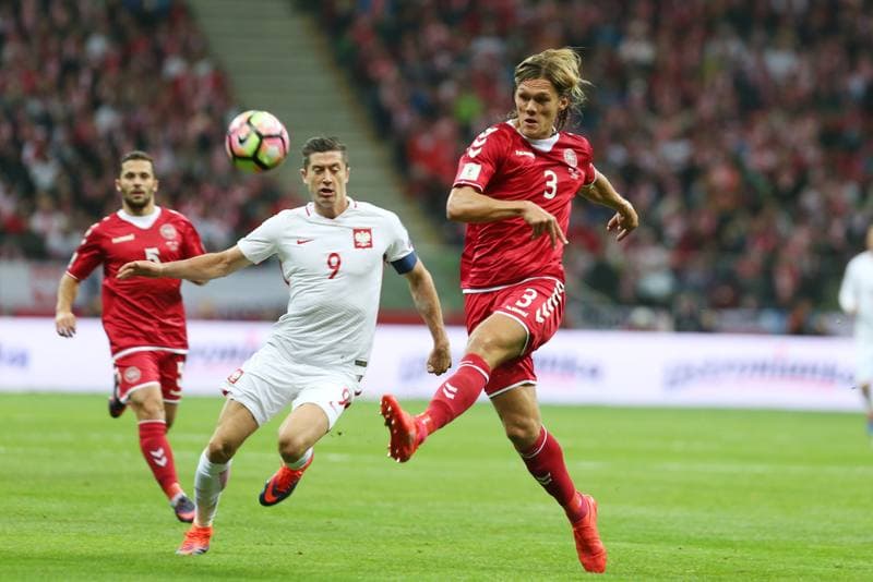 Football. World Cup Qualifiers. Poland - Denmark. 08.10.2016