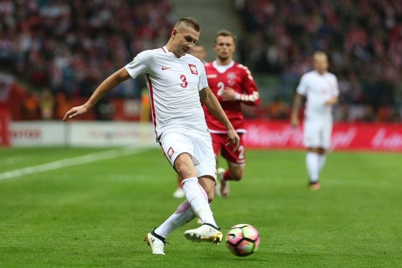 Football. World Cup Qualifiers. Poland - Denmark. 08.10.2016